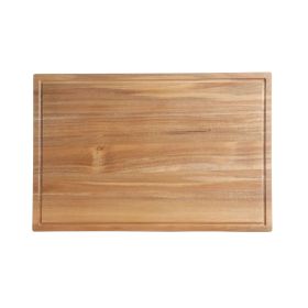 Kenmore Elite Kenosha 29 Inch Acacia Wood Cutting Board With Groove Handles