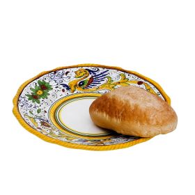 RAFFAELLESCO DELUXE: Bread and Butter Plate (White Center)