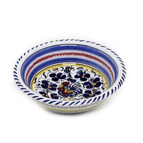 ORVIETO BLUE ROOSTER: Cereal Bowl