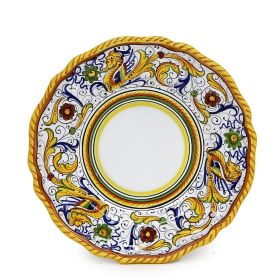 RAFFAELLESCO: Salad Plate - White Center