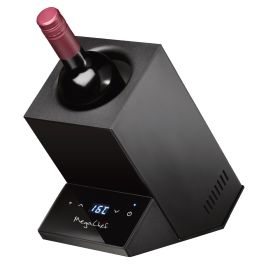 Megachef Electric Wine Chiller With Digital Display In Black