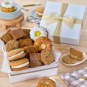 Vanilla and Blondie Baked Goods Gift Box (Option: Classic Gift Box)